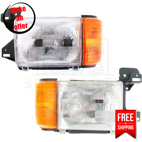 Headlight set right - headlight, &